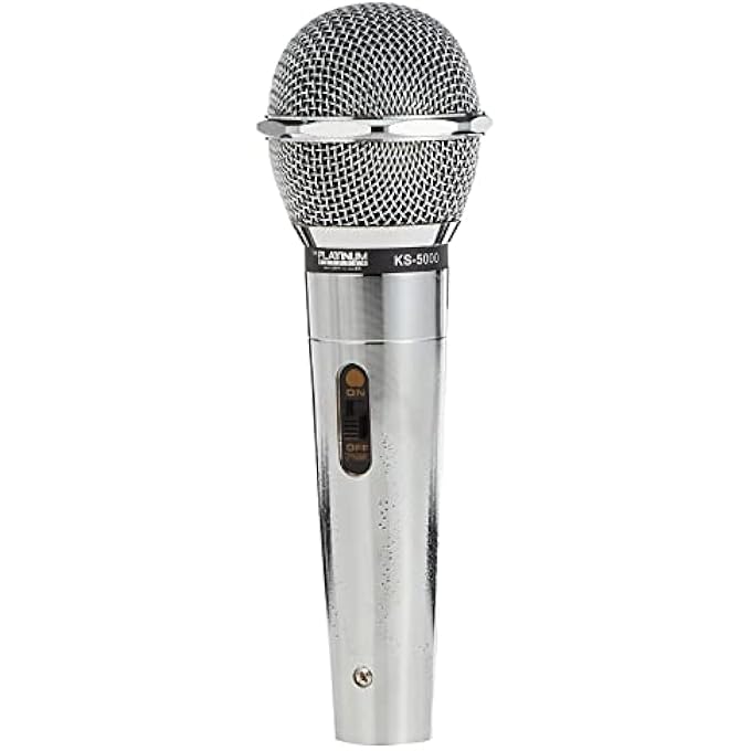 Platinum KS5000 WIRED MIC METAL SILVER - BLACK - Image 2